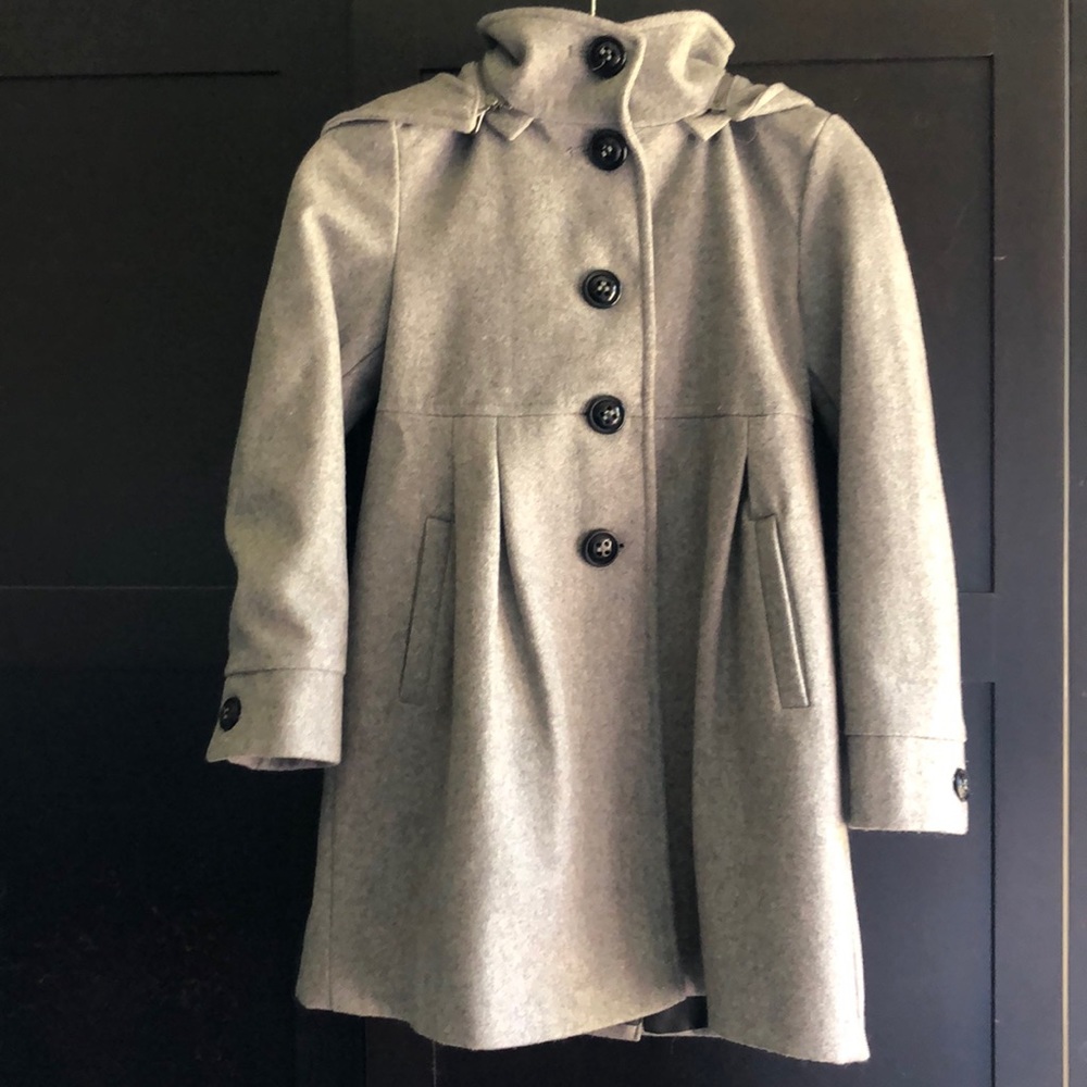 DKNY Heather Gray Coat